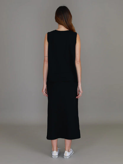 3rd Story Sonya Tank Top Black back