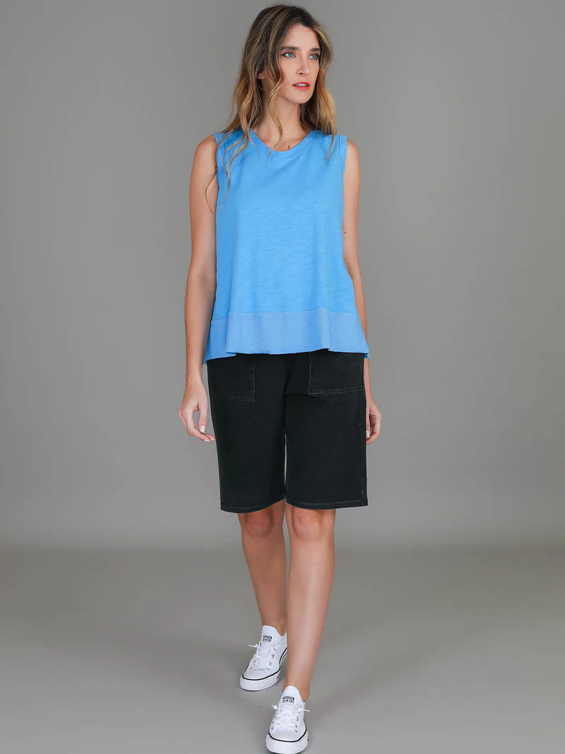 3rd Story Sonya Tank Top Blue