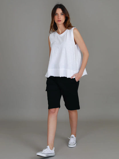 3rd Story Sonya Tank Top White