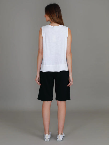 3rd Story Sonya Tank Top White back