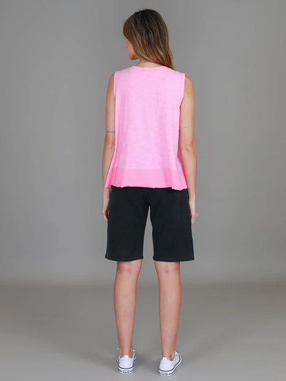 3rd Story Sonya Tank Top pink back