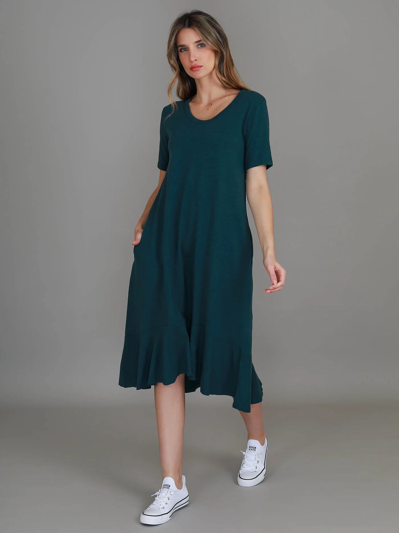 Oakleigh Short Sleeve Tshirt Dress