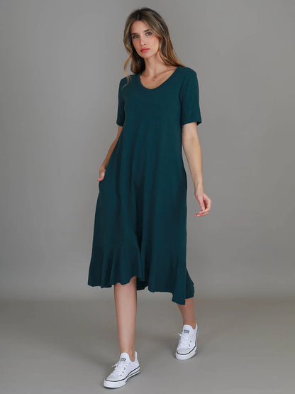 Oakleigh Short Sleeve Tshirt Dress
