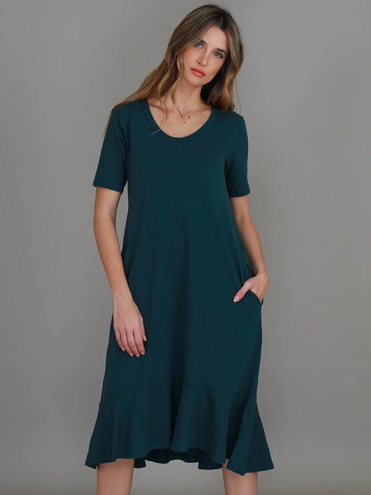 Oakleigh Short Sleeve Tshirt Dress