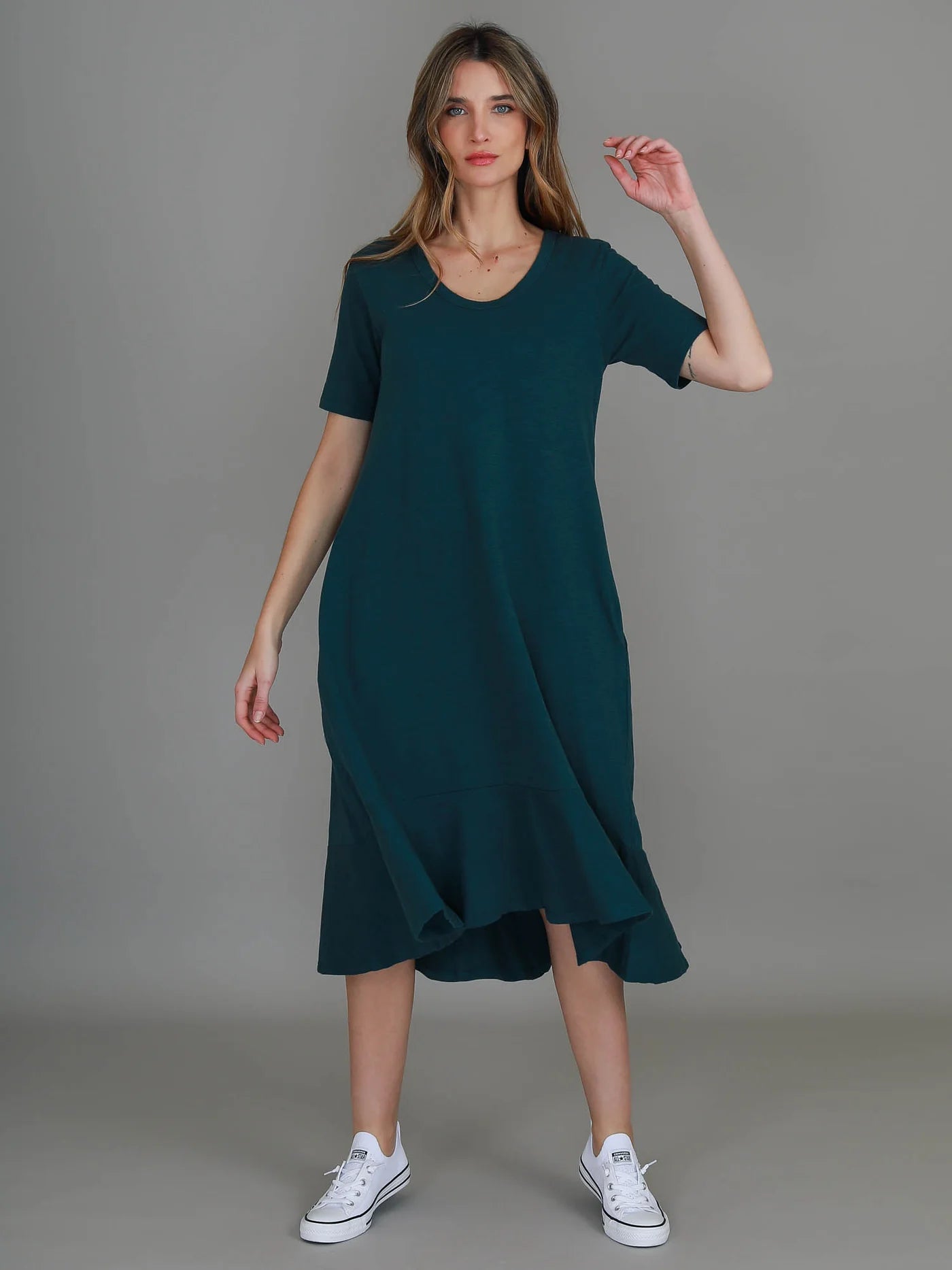 Oakleigh Short Sleeve Tshirt Dress