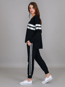 Theresa Silver Stripe Jumper 3rd Story