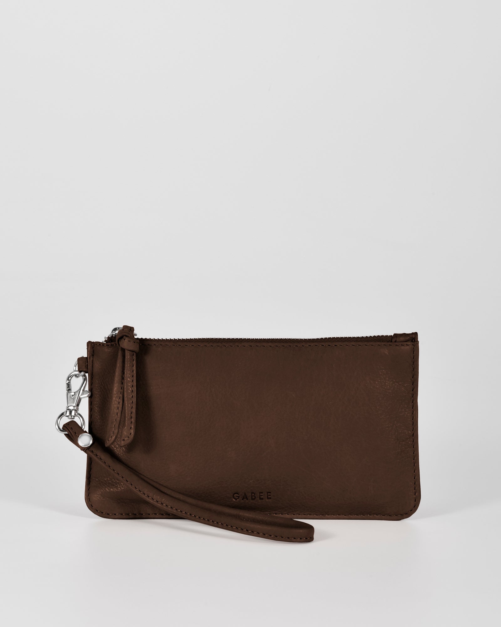 Abril Soft Leather Wristlet Purse