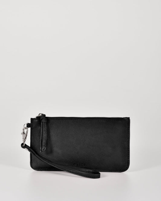 Abril Soft Leather Wristlet Purse