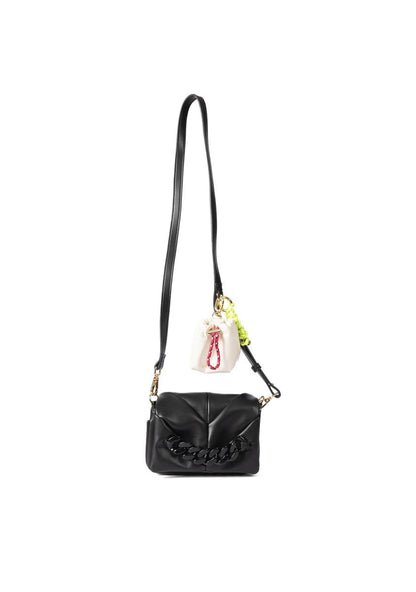 Elmen Quilted Bag - Black