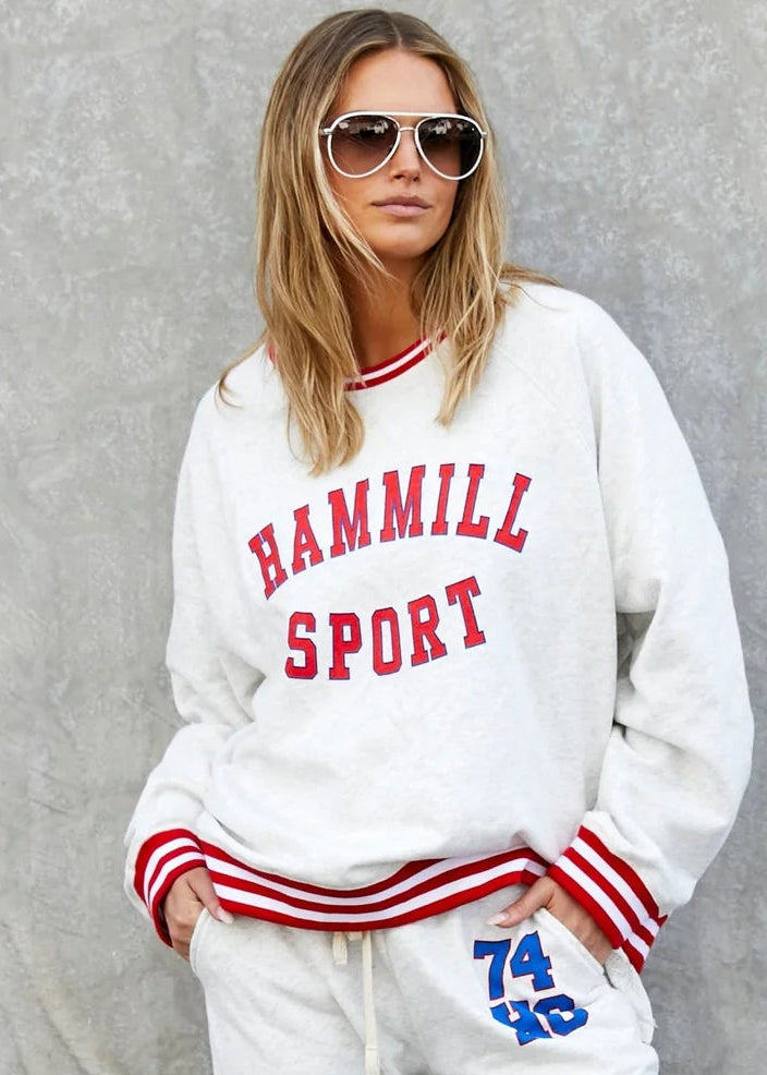 HAMMILL SPORTS WHITE JUMPER