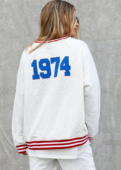 HAMMILL SPORTS WHITE JUMPER BACK