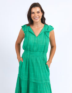 Isabella Dress - Greenbriar