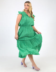 Isabella Dress - Greenbriar