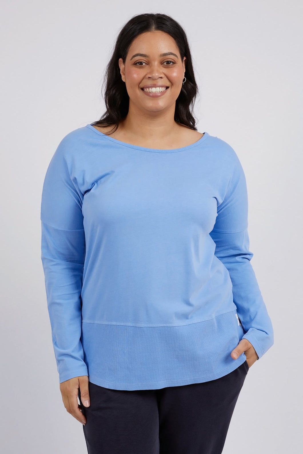 Basic_State_Rib_Long_Sleeve_Hydrangea_Elm_Lifestyle_Plus_Size