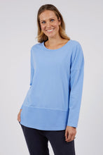 Fundamental Rib Long Sleeve Tee - Hydrangea