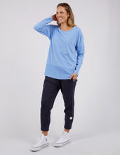 Fundamental Rib Long Sleeve Tee - Hydrangea