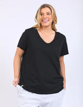 Pima V Tee - Black