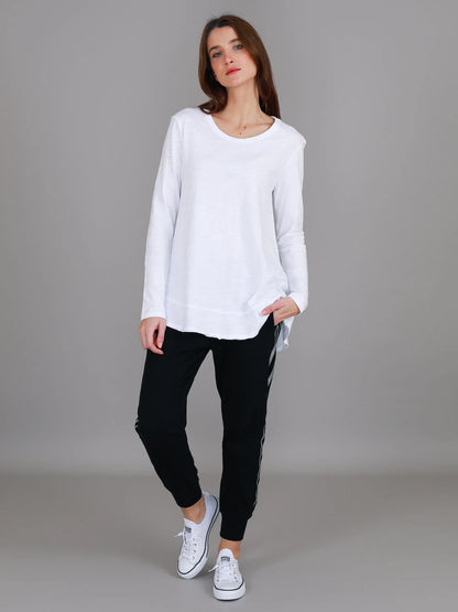 Mascot Wide Hem Long Sleeved Tee