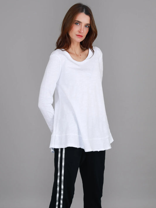 Mascot Wide Hem Long Sleeved Tee
