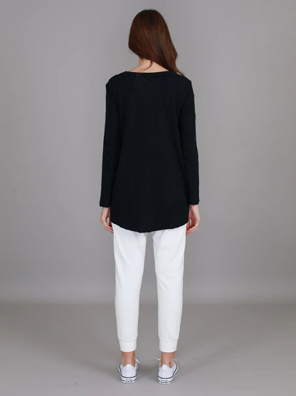 Mascot Wide Hem Long Sleeved Tee