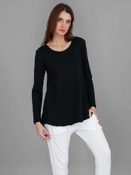 Mascot Wide Hem Long Sleeved Tee