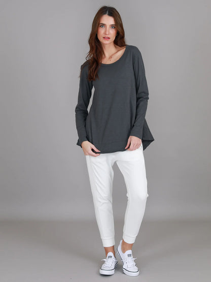 Mascot Wide Hem Long Sleeved Tee