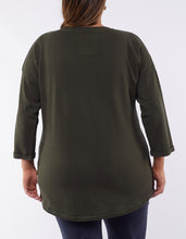 Plus Size Alice Crew - Dark Khaki