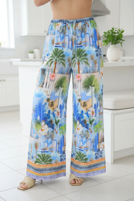 Santorini Wide Leg Pants