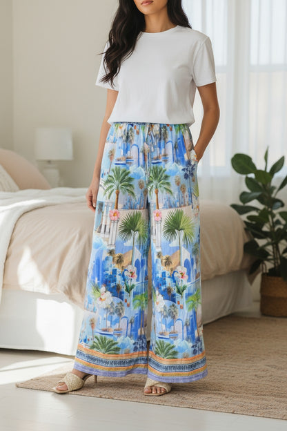 Santorini Wide Leg Pants