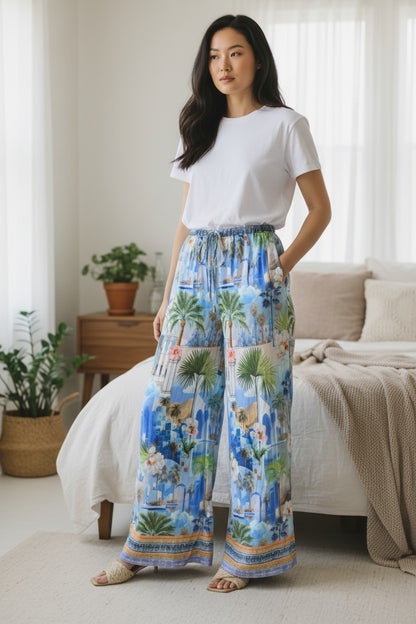 Santorini Wide Leg Pants