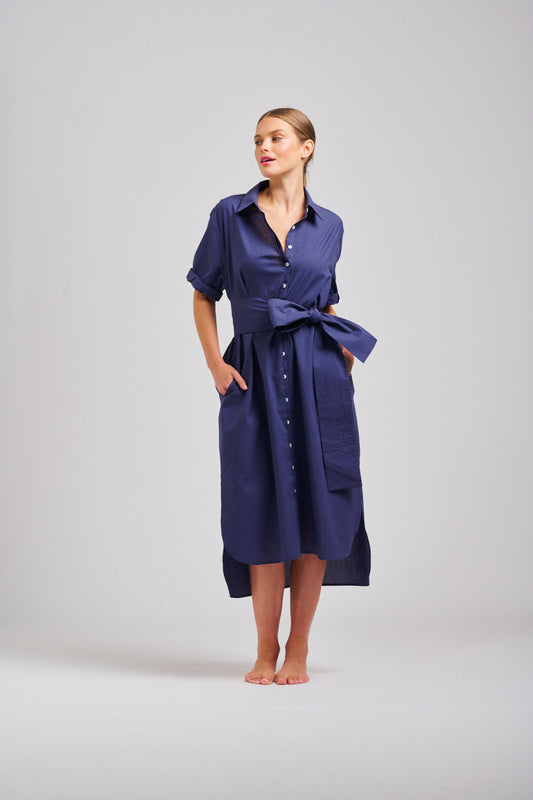 Shop Shirty Annie Shirt Dress Online, Buy Shirty Annie Shirt Dress Short Sleeved Annie Shirt Dress, Buy Longer Length Womens Shirt Dress, Shirty Online Stockists, Shirty Melbourne Stockists