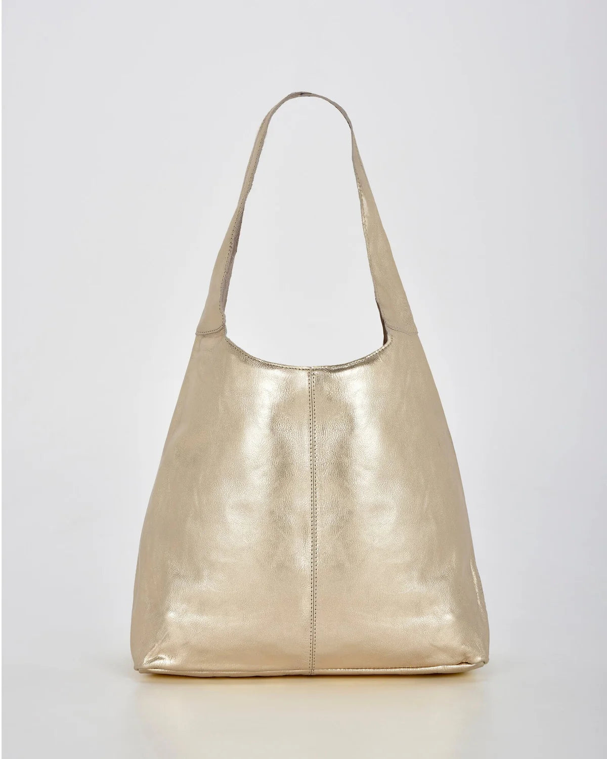 Lynx Metallic Hobo with Bonus Pouch
