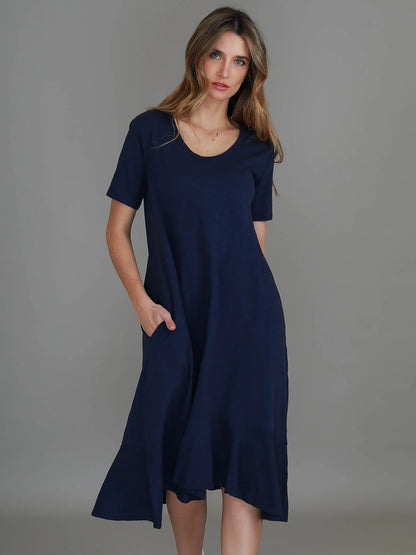 Oakleigh Short Sleeve Tshirt Dress