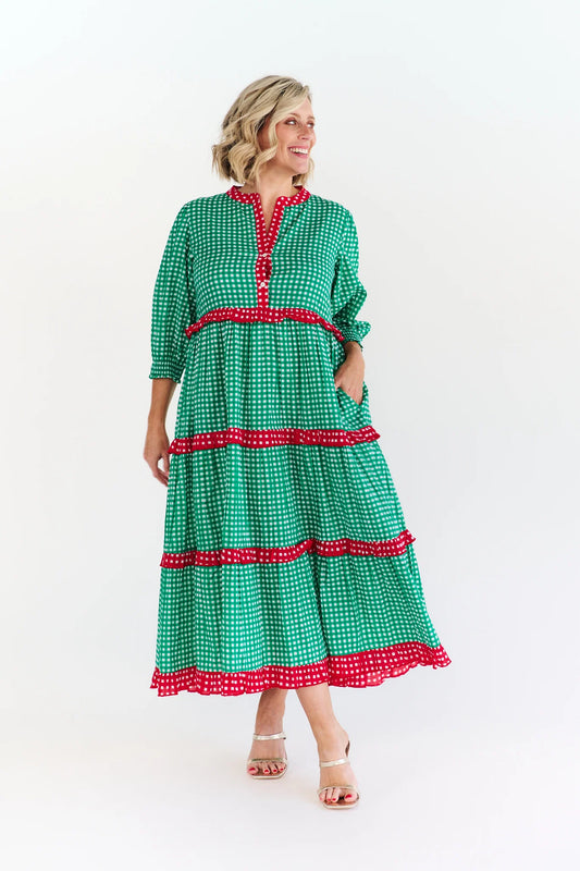 Harlow Green Dress