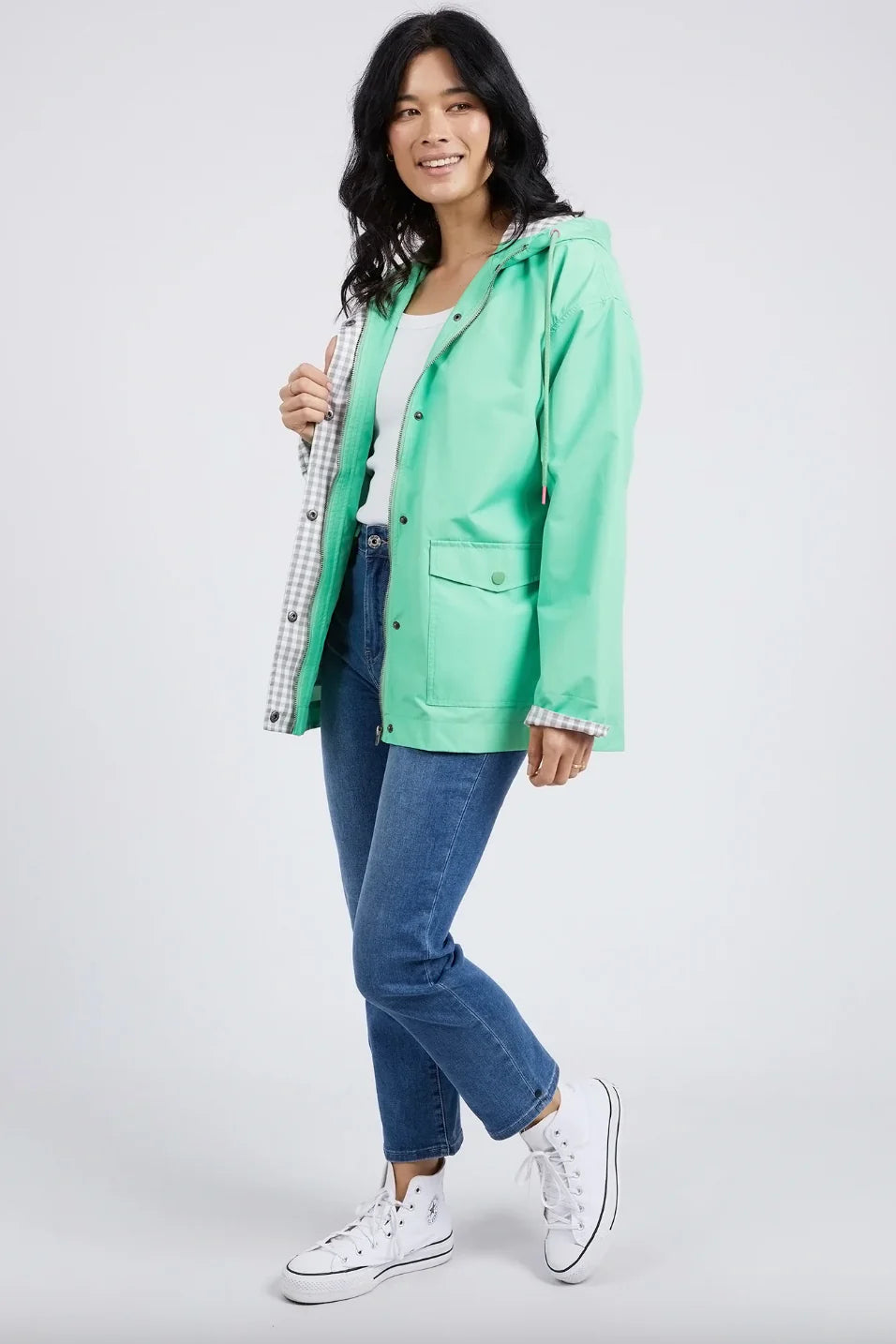Elm Green Raincoat, Elm Chelsea Raincoat