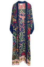 Ivana Long Kimono - Blue