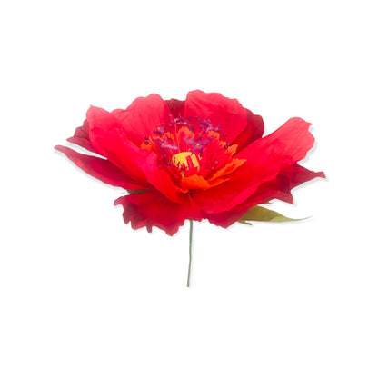 Dancing Paper Flower - XL - Red