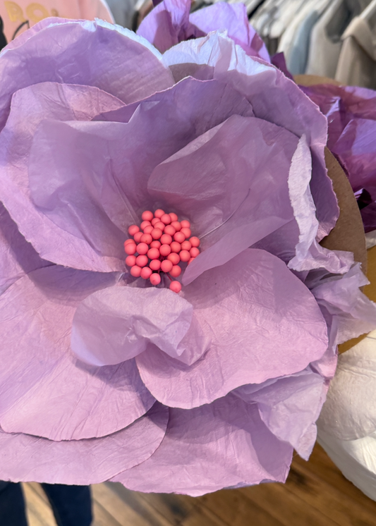 Sakura Paper Flower - Lilac with Pink