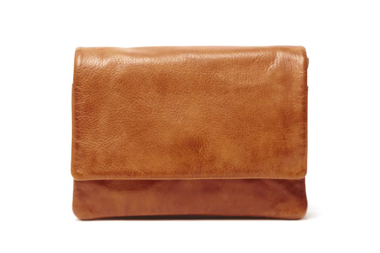 Shop Rugged Hide Alita Leather Bag, Buy Rugged Hide Alita Leather Clutch, Alita Crossbody Bag Tan