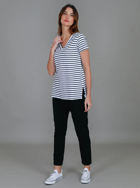 Frankie V Neck Tee