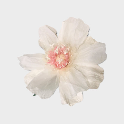 Dancing Paper Flower - XL - White