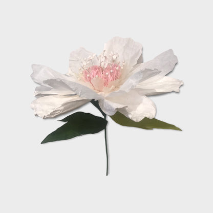 Dancing Paper Flower - XL - White