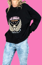 LA Biker Sweater, LA Saint rose Sweater