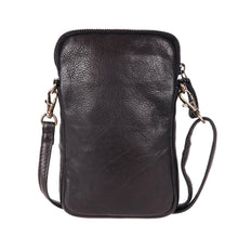 Roseberry Woven Leather Crossbody Phone Bag