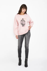 Snake Charmer Sweater - Pink