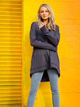 Charlie Sweatshirt Hooded Jacket (Plus Size)