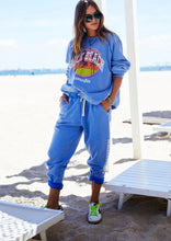 Vintage Beach Sweater - Blue