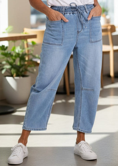 Billy Barrel Leg Jeans