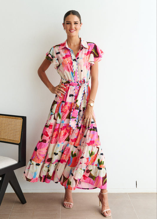 Zelda Dress - Summer Sun Print