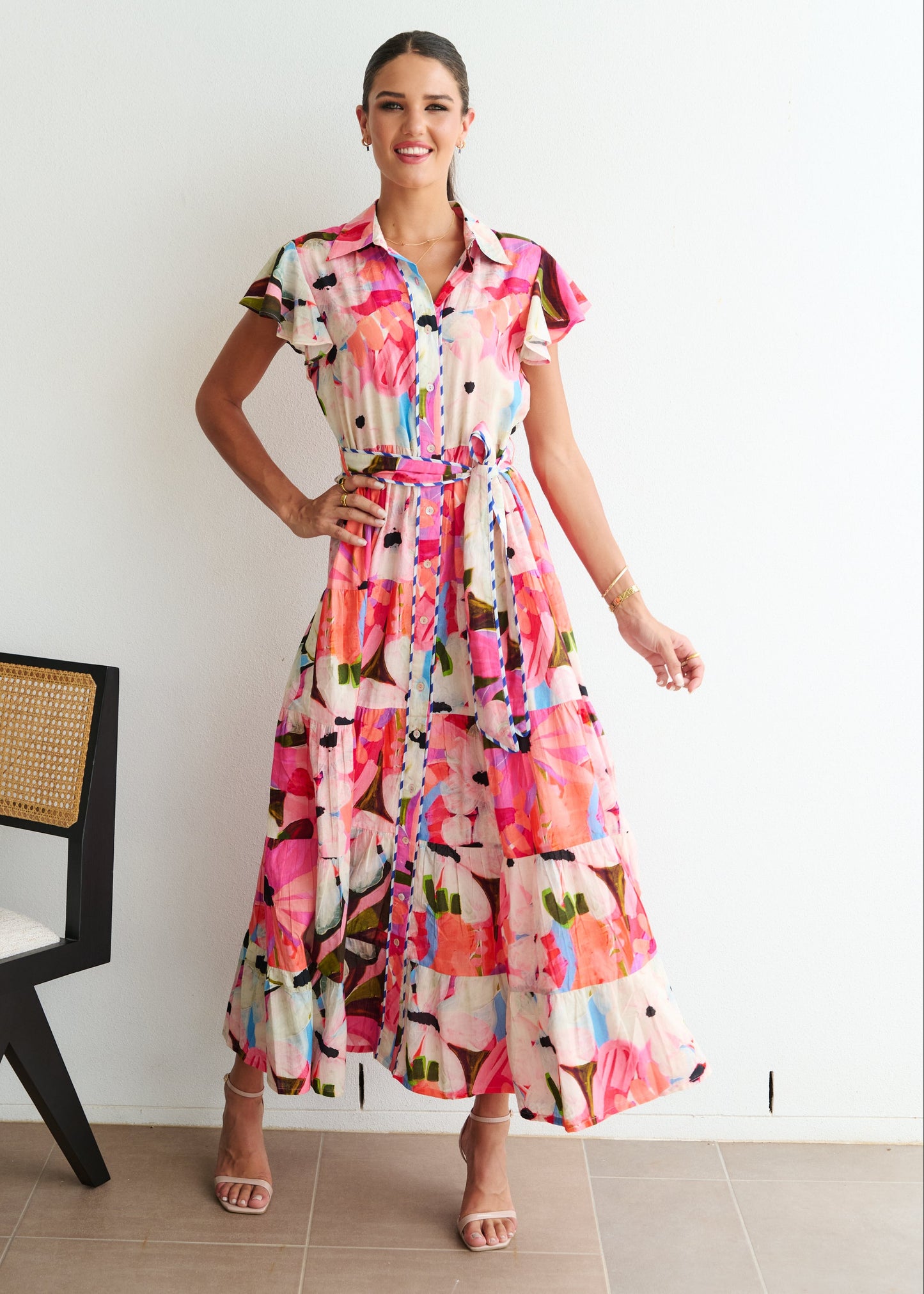 Zelda Dress - Summer Sun Print